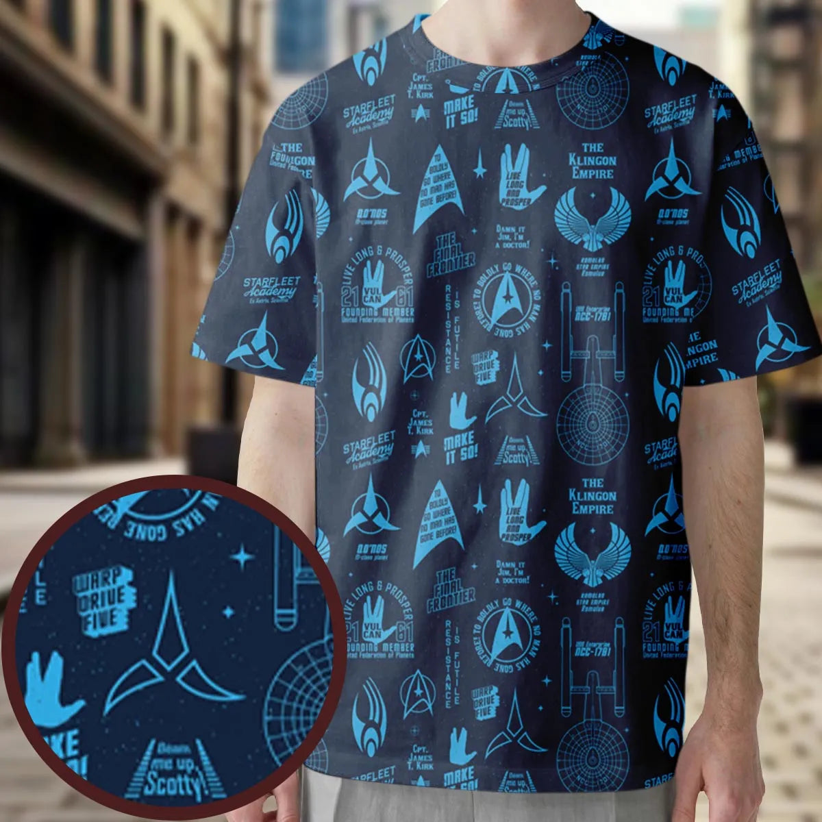 Full Print T-Shirt - 37JH9F85