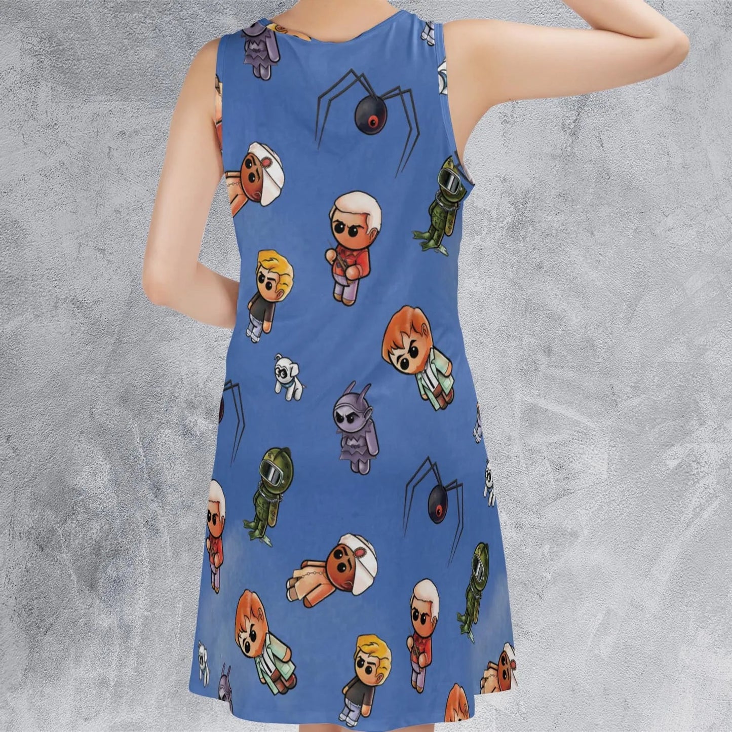 Casual Sleeveless Dress - GDBYPY25