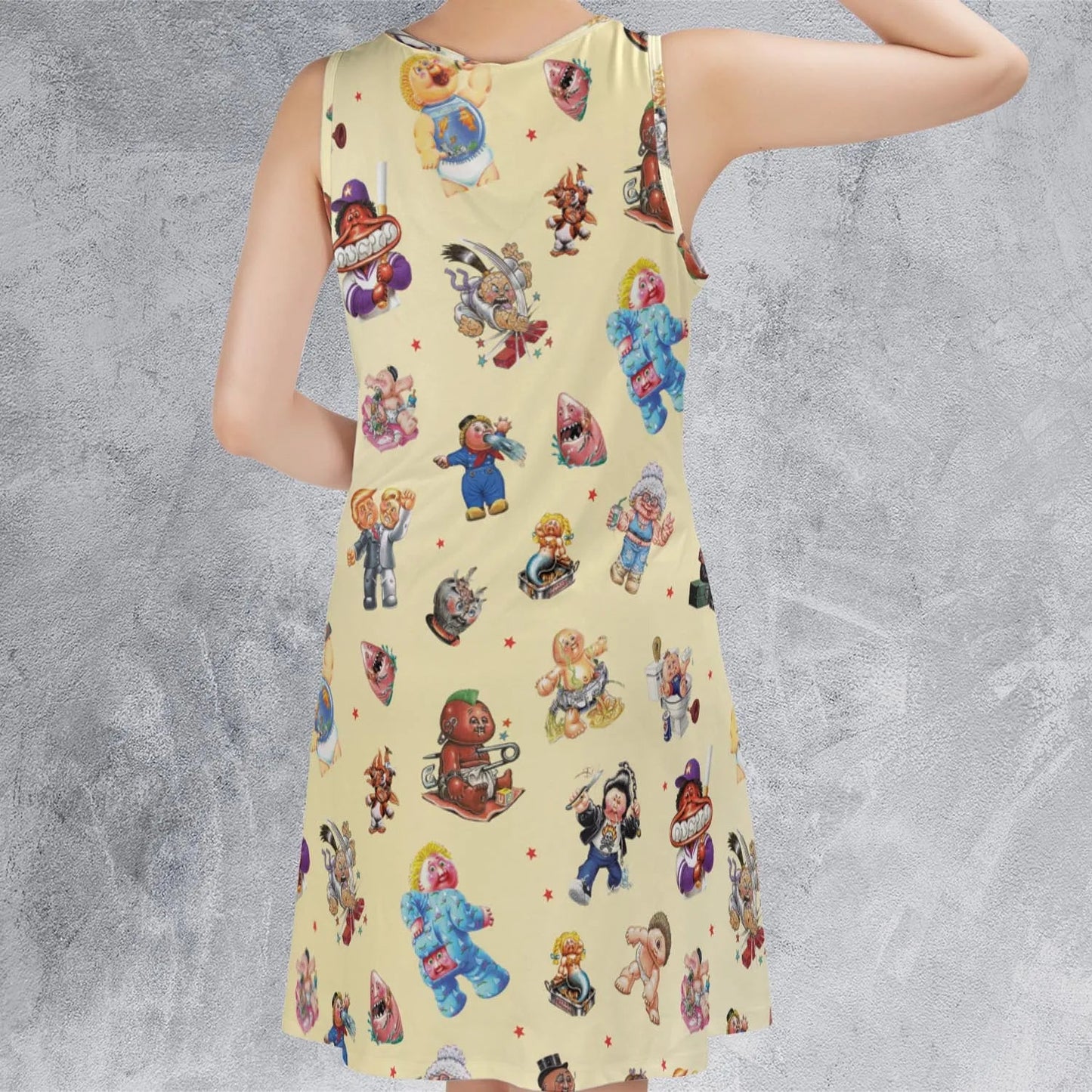 Casual Sleeveless Dress - HMZWNAB8