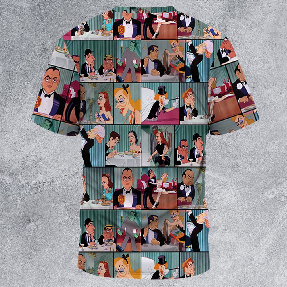 All-Over Print Unisex T-Shirt - 7PV86Y16 - - 4