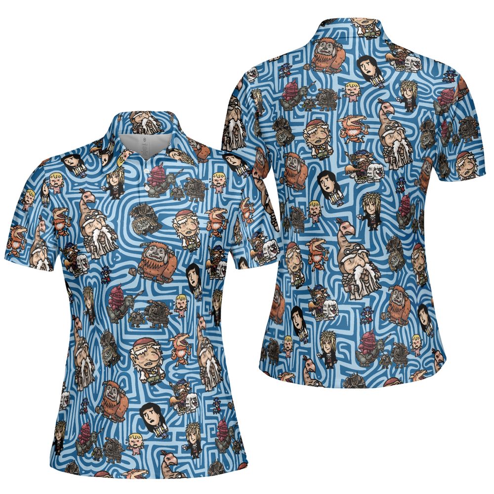 AOP Men/Women Polo Shirt - T24SXFVQ - - 5