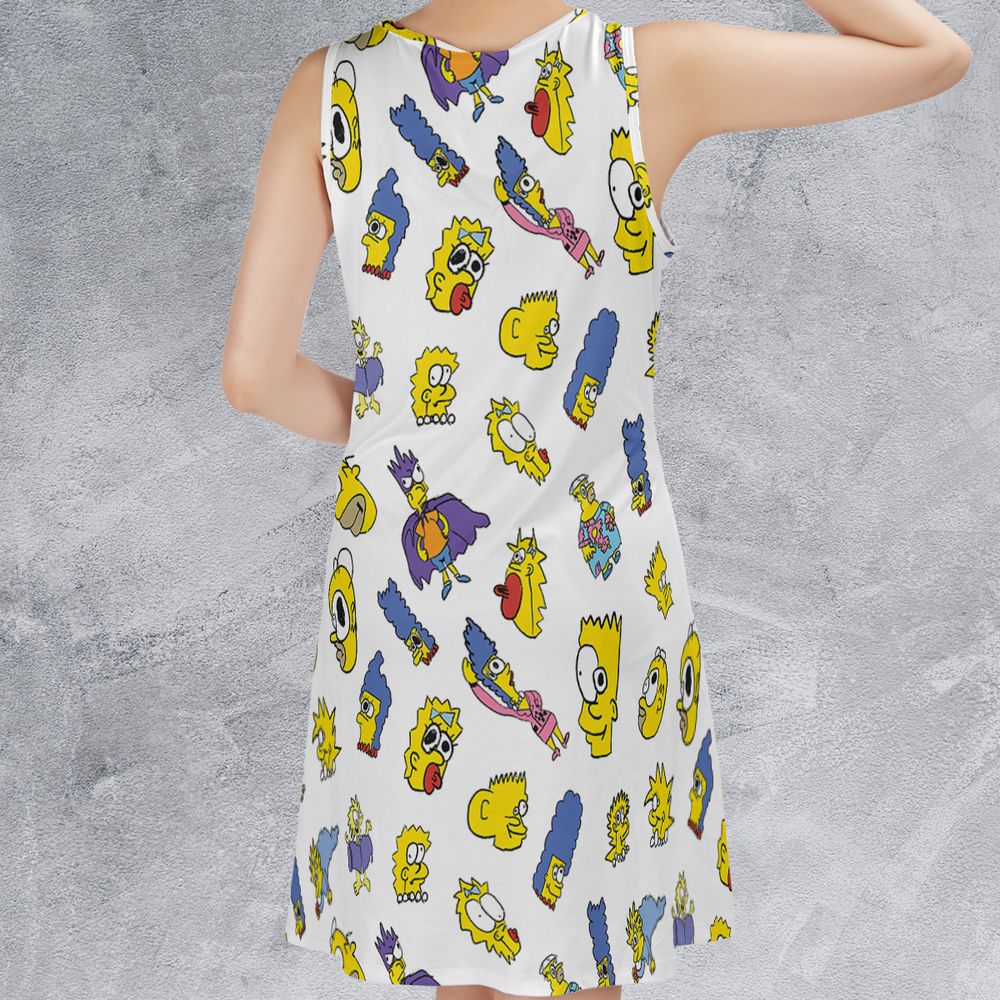 Sleeveless Dress - H9TEQAXV - - 2
