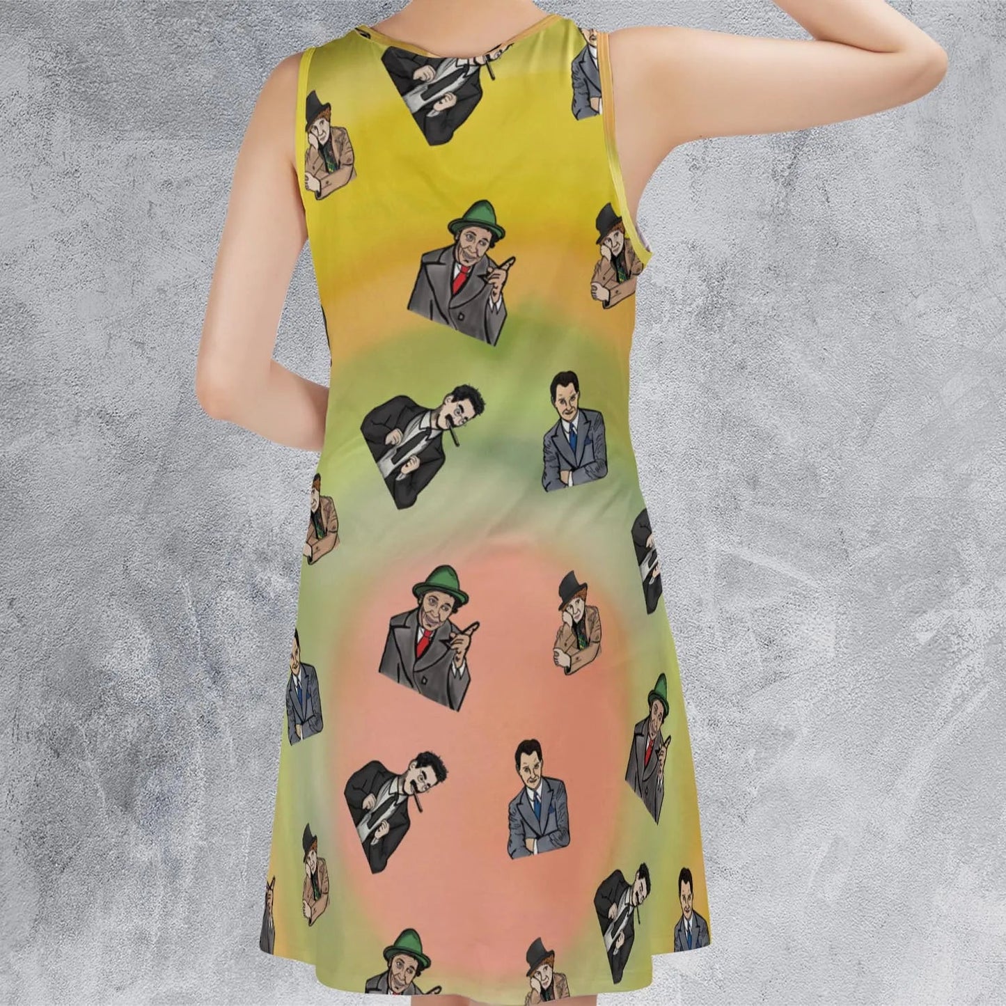Casual Sleeveless Dress - L8FTCHAP