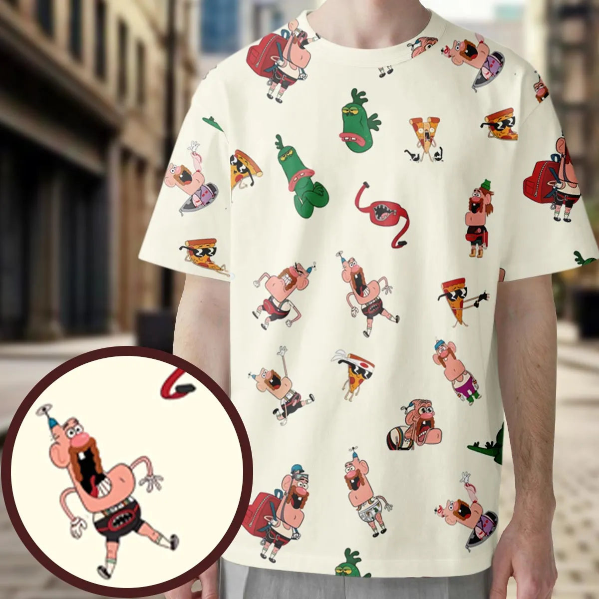 Full Print T-Shirt - GHDBA45Y
