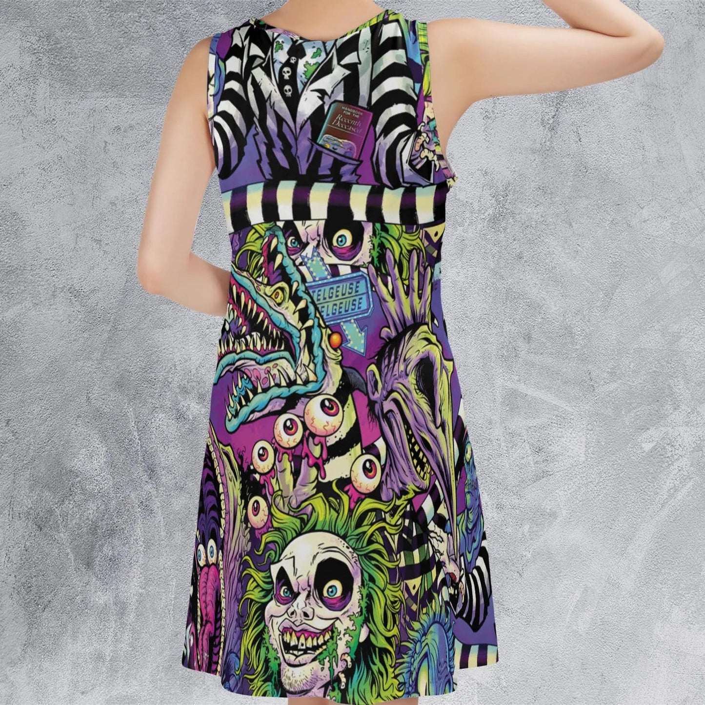 Casual Sleeveless Dress - 85F228FL