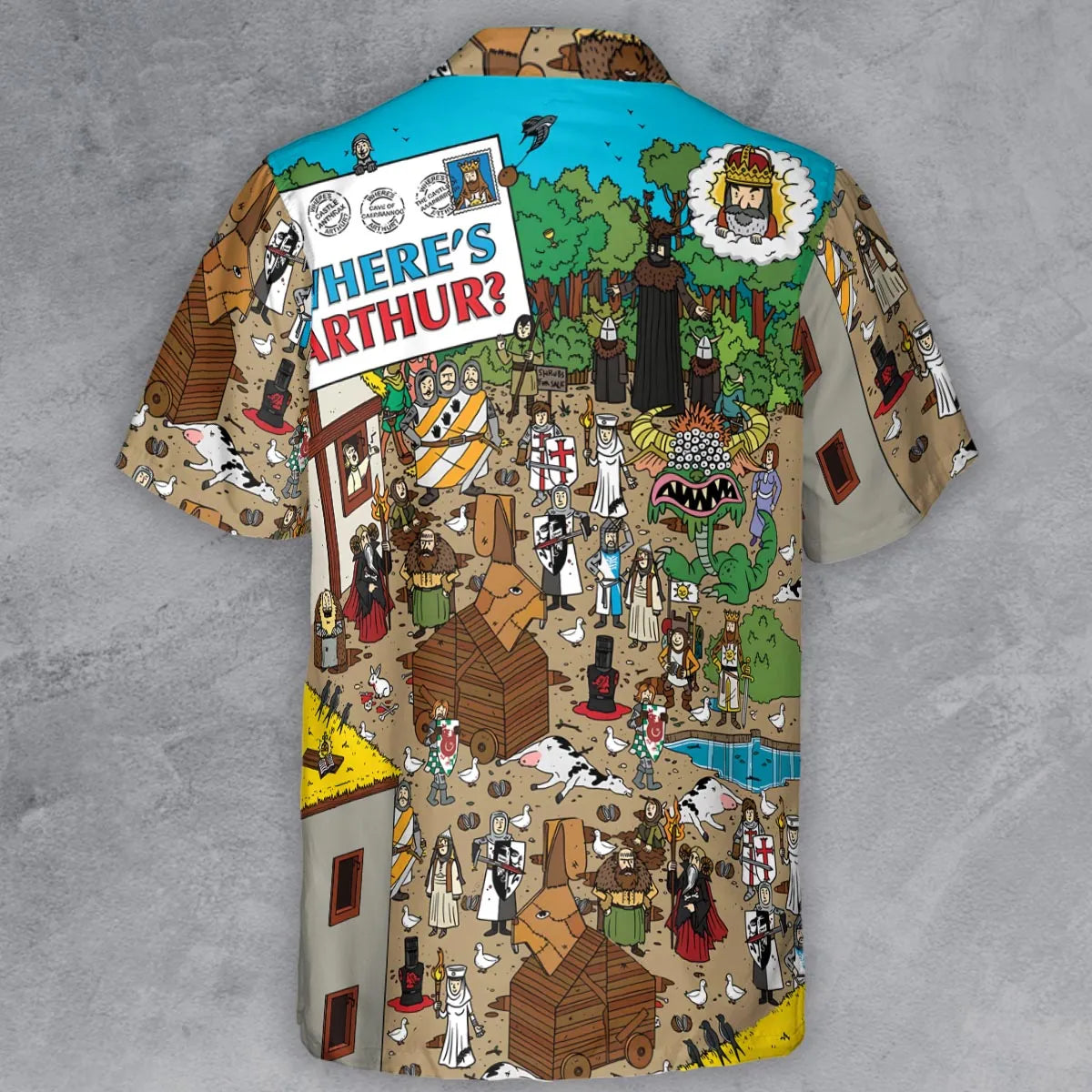 Short Sleeve Button Shirt - 9W98DEVG