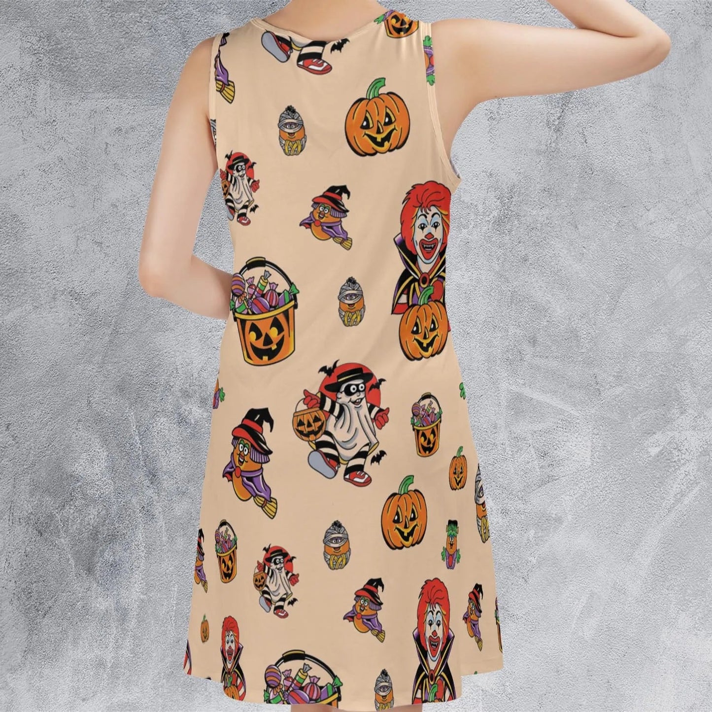 Casual Sleeveless Dress - 6TUYGWPJ