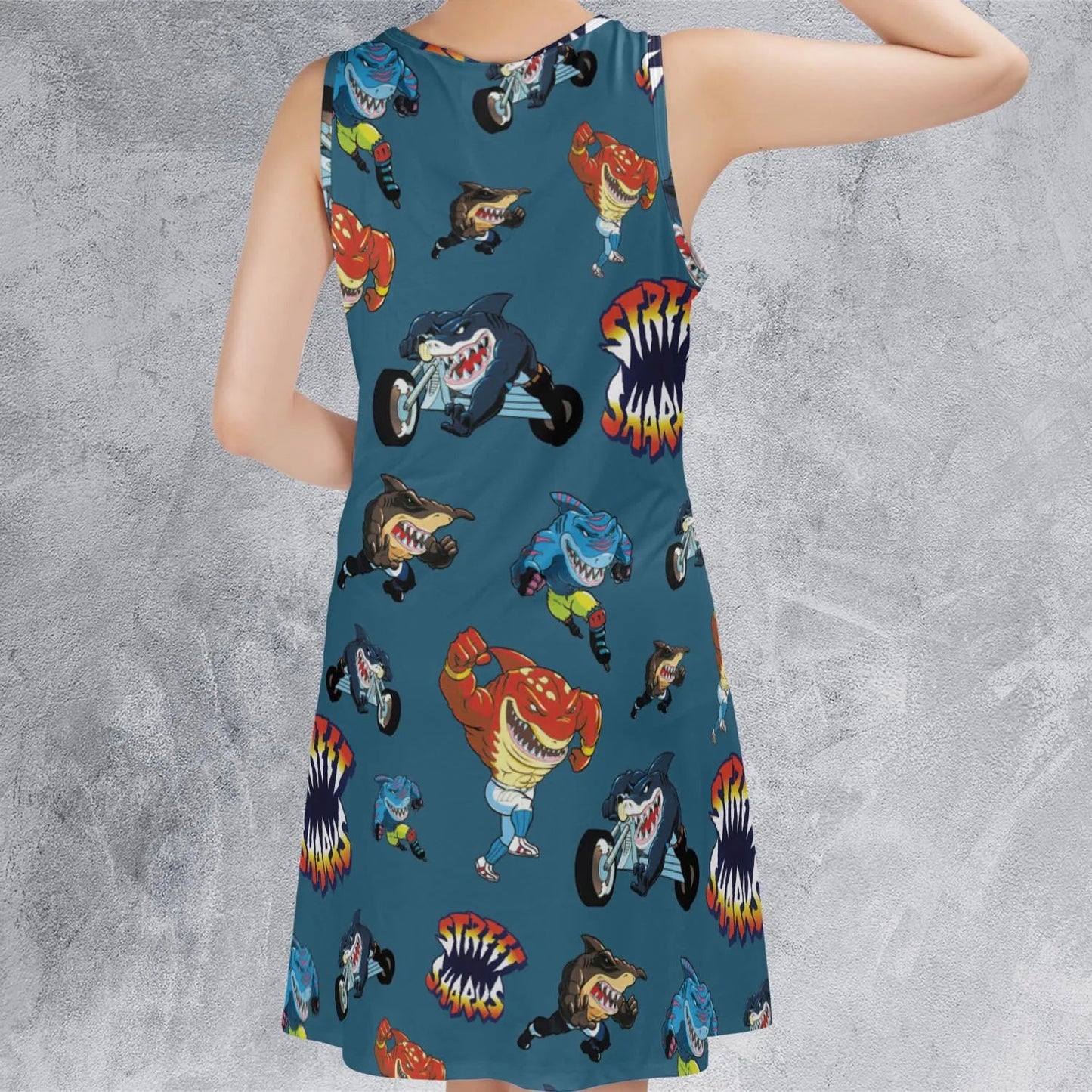 Casual Sleeveless Dress - H1PYAXVW