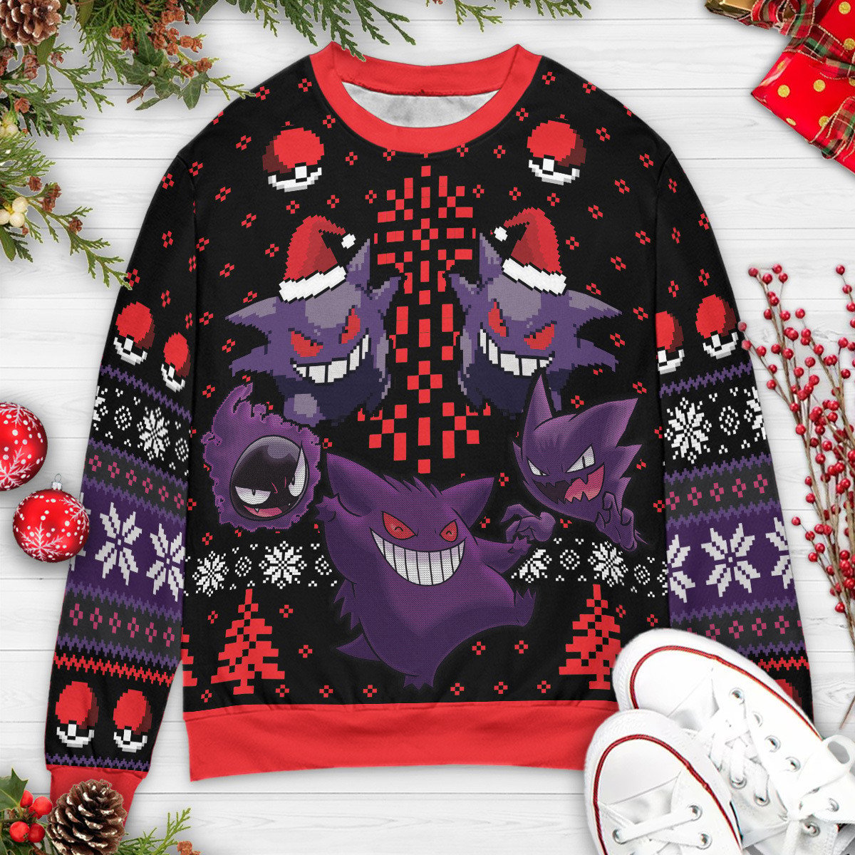 Ugly Christmas Sweatshirt - ZGZJCFFW