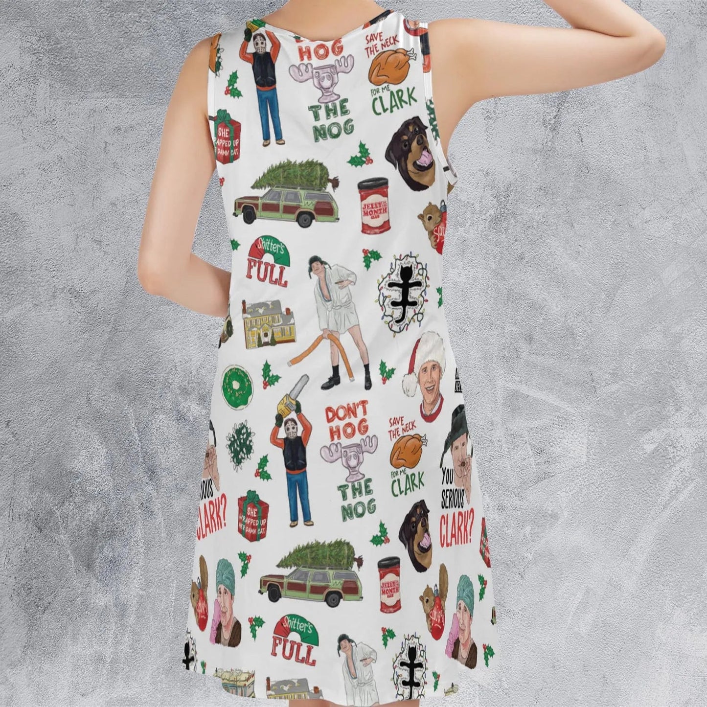 Casual Sleeveless Dress - 5HBKQKB6