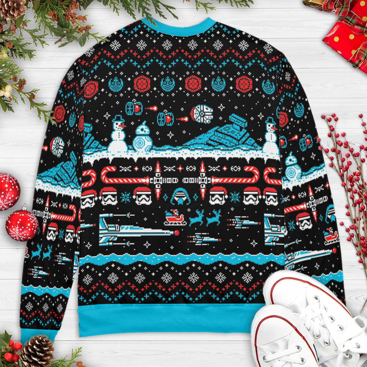 Ugly Christmas Sweatshirt - Q71PM8UN