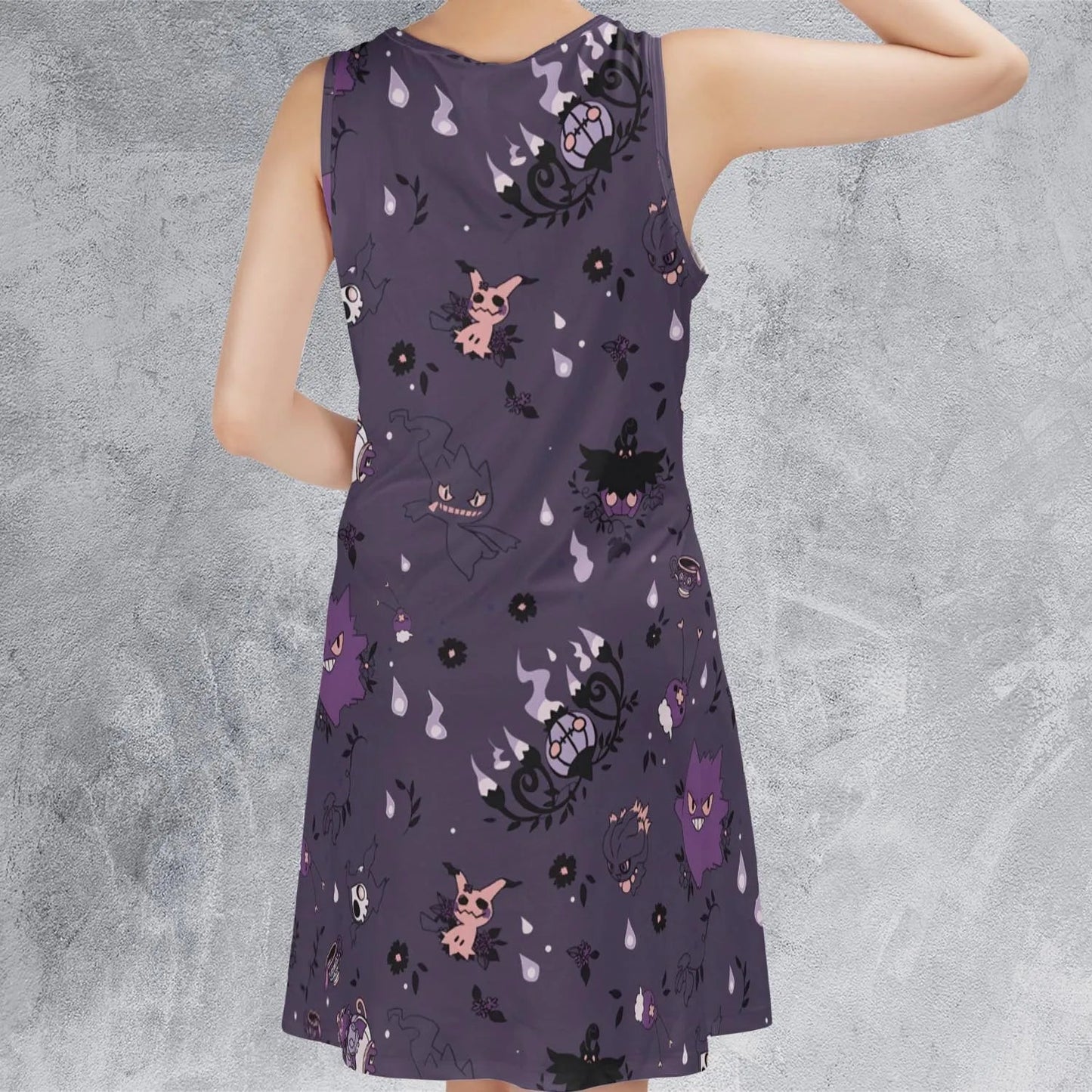 Casual Sleeveless Dress - 4NATLURT