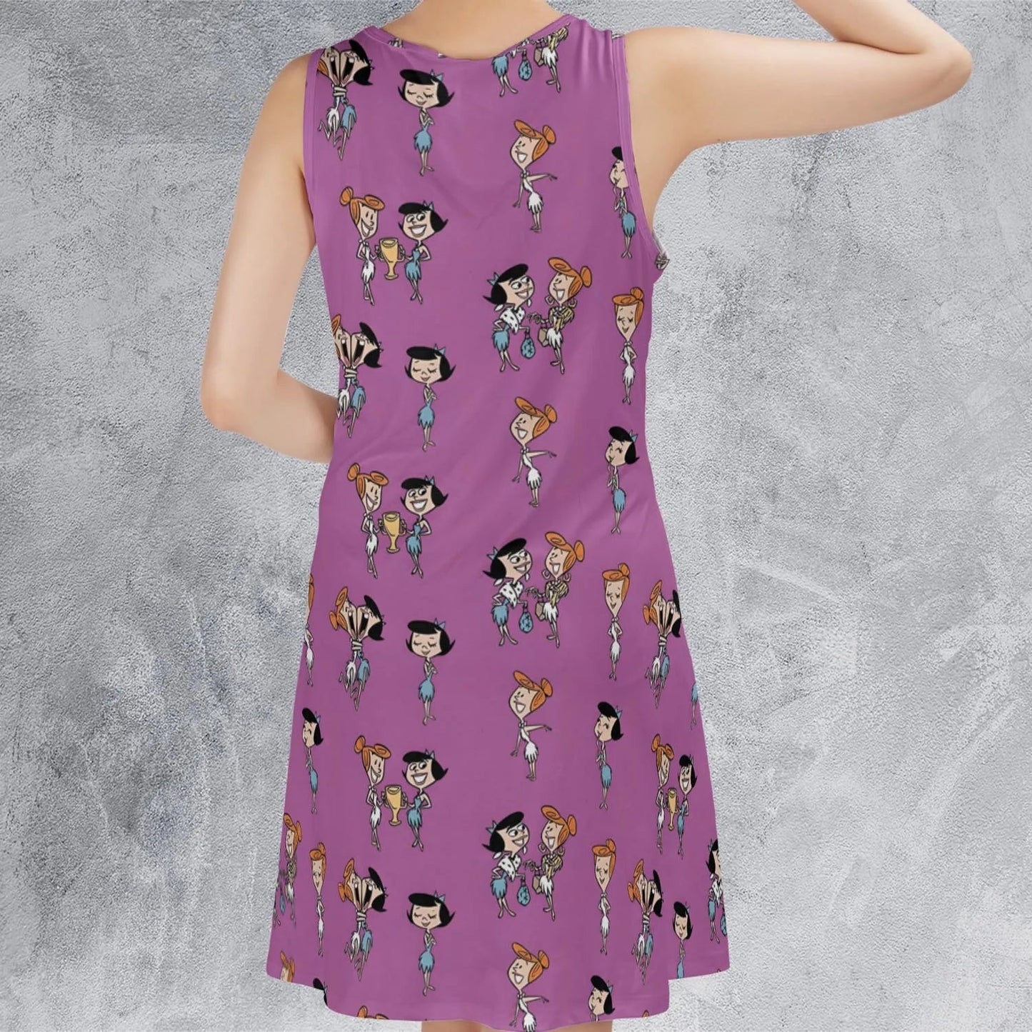 Casual Sleeveless Dress - X3XJ22XA