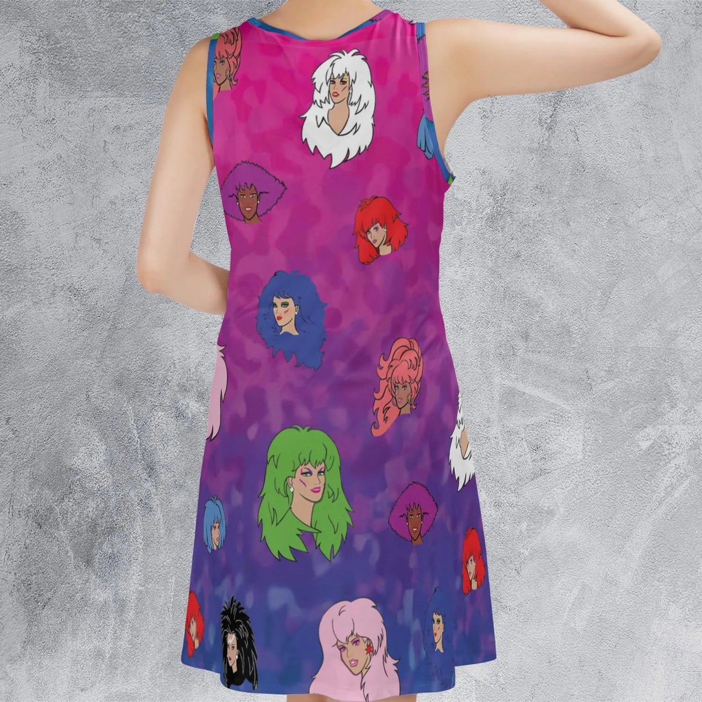 Casual Sleeveless Dress - 9J1ZDZPD
