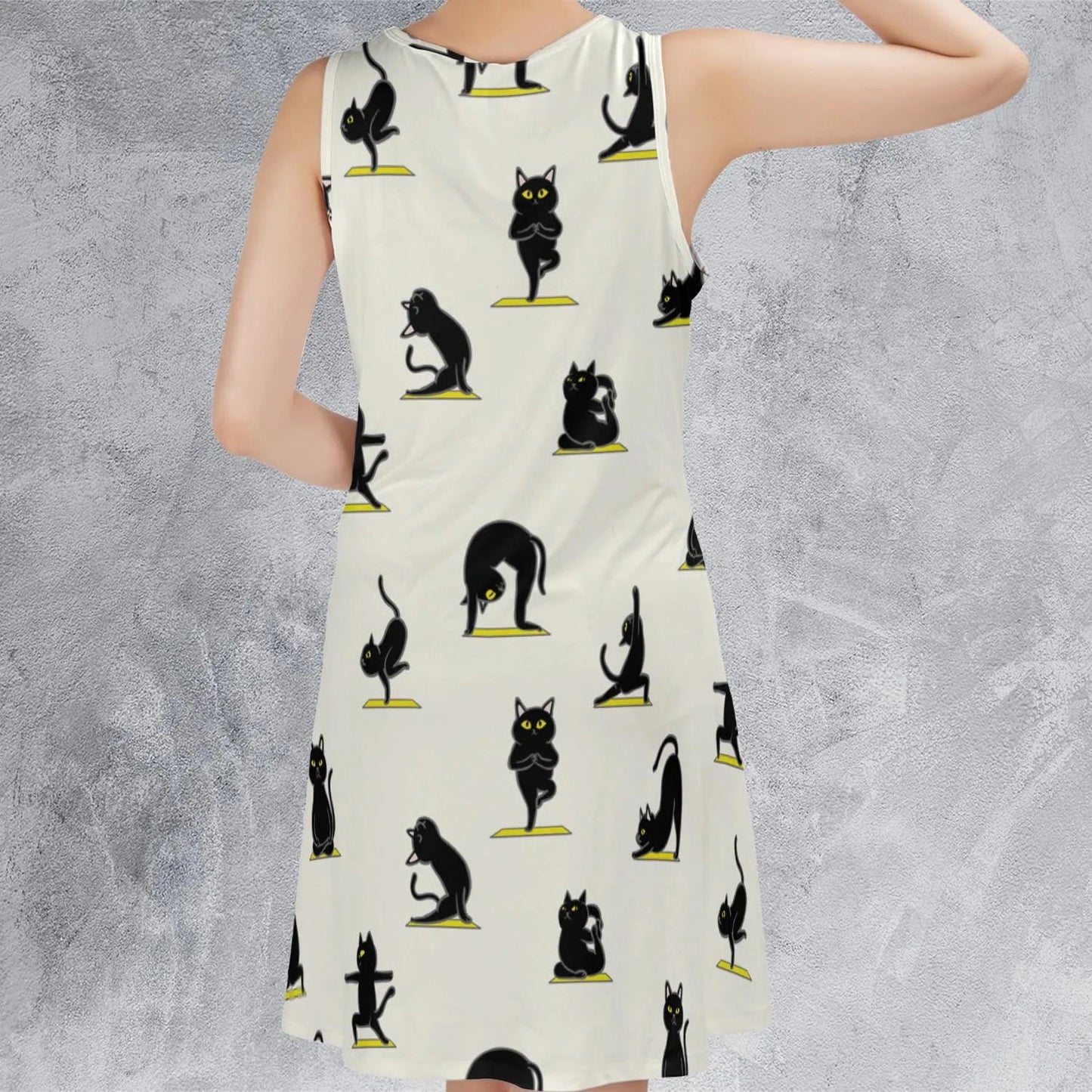 Casual Sleeveless Dress - EBYHRL17