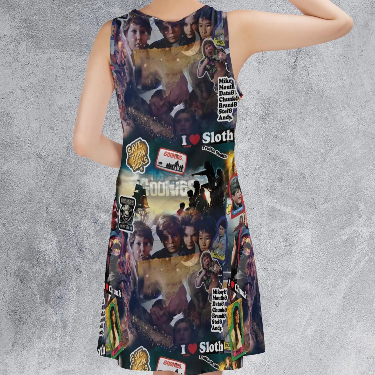 Casual Sleeveless Dress - NQDYU5RN