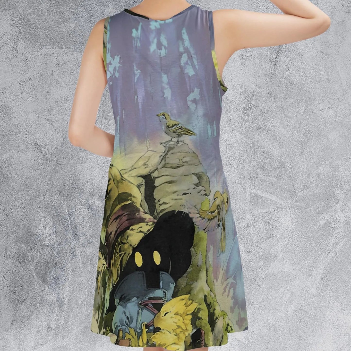 Casual Sleeveless Dress - AMLDJ8GV