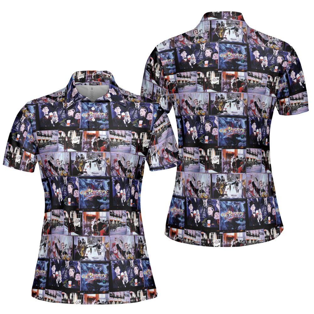 AOP Men/Women Polo Shirt - M7RWHTJL - - 5