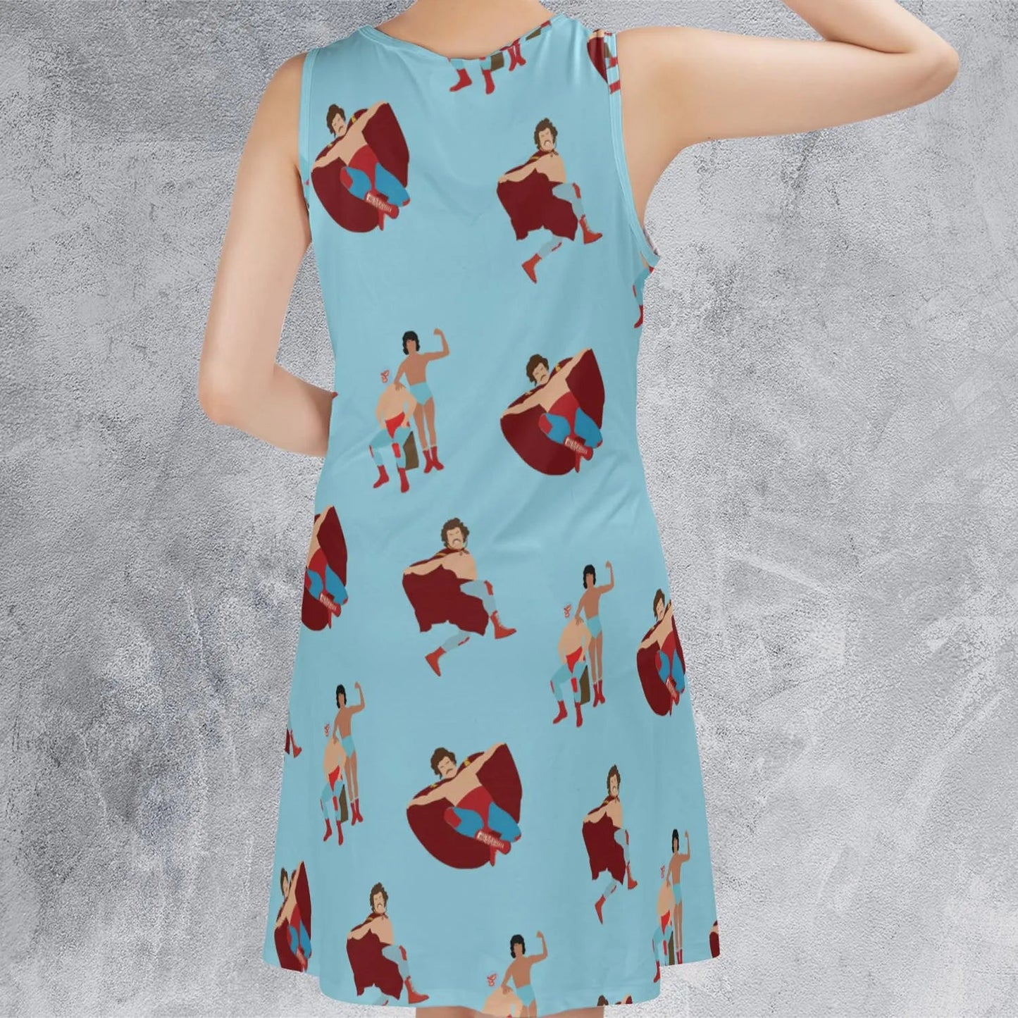 Casual Sleeveless Dress - XE79XCE7