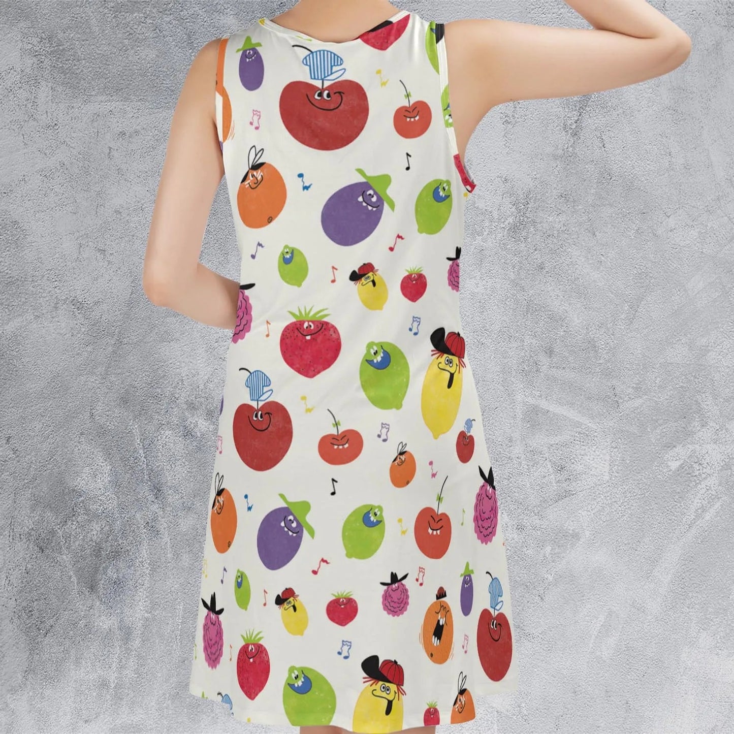 Casual Sleeveless Dress - DGJYU3QH