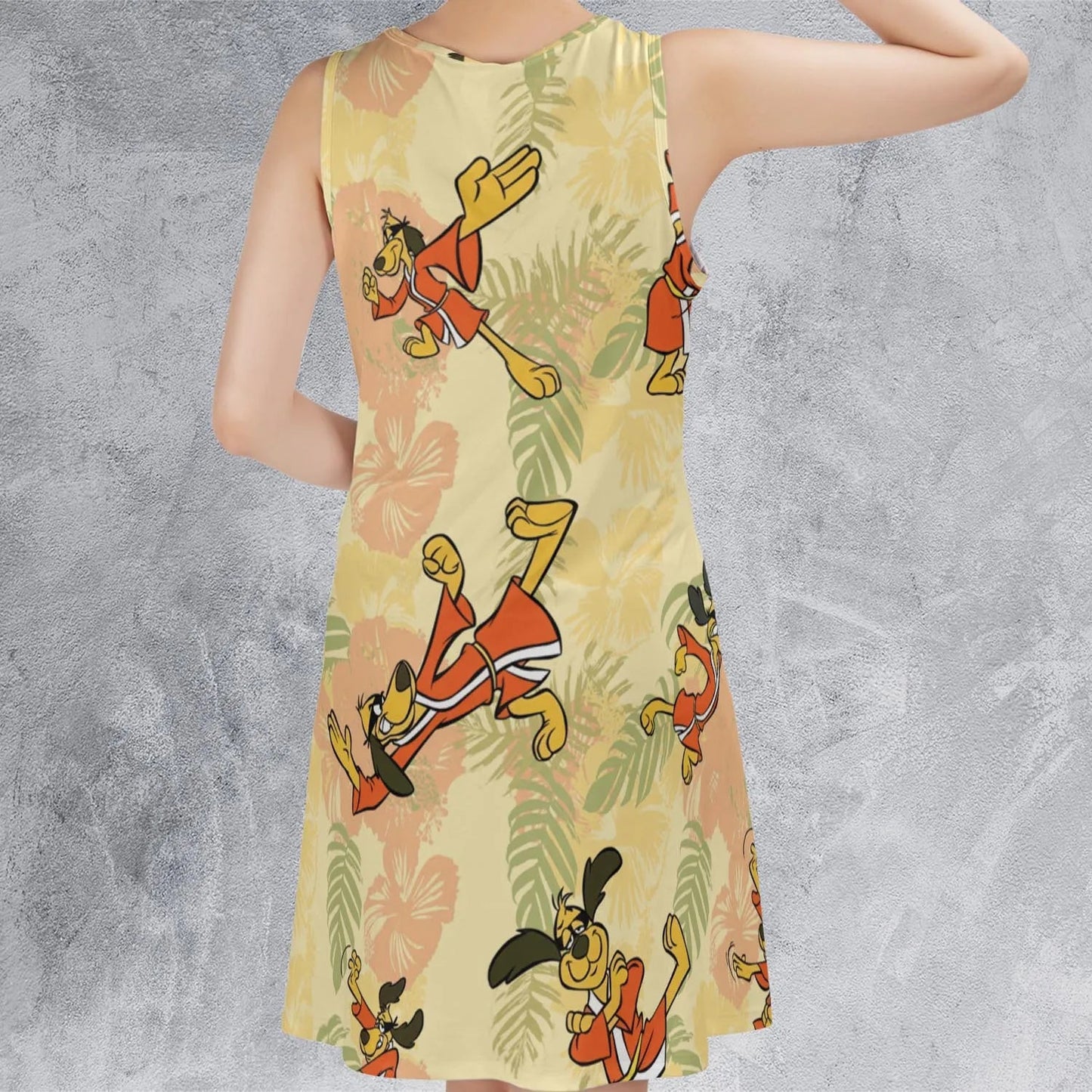 Casual Sleeveless Dress - 3U2SRR4X