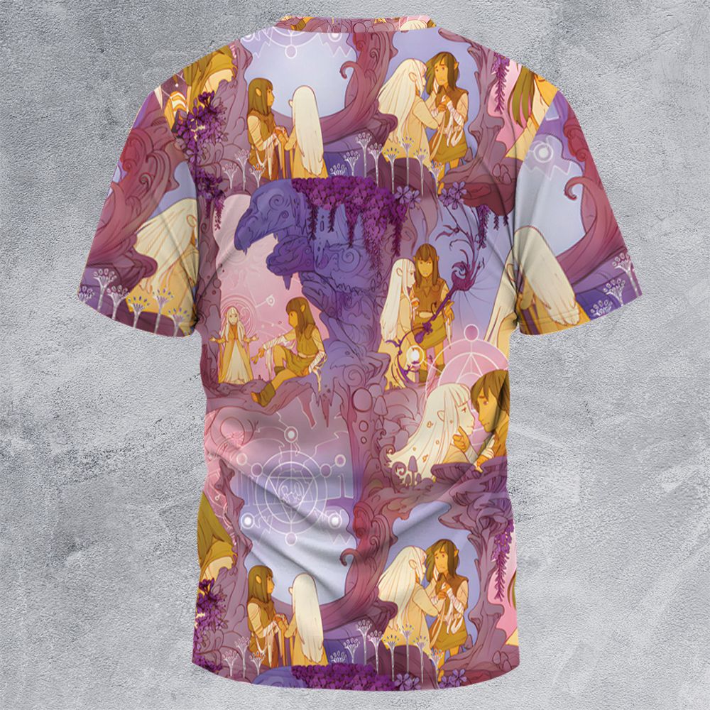 All-Over Print Unisex T-Shirt - 13HGDC7K - - 4
