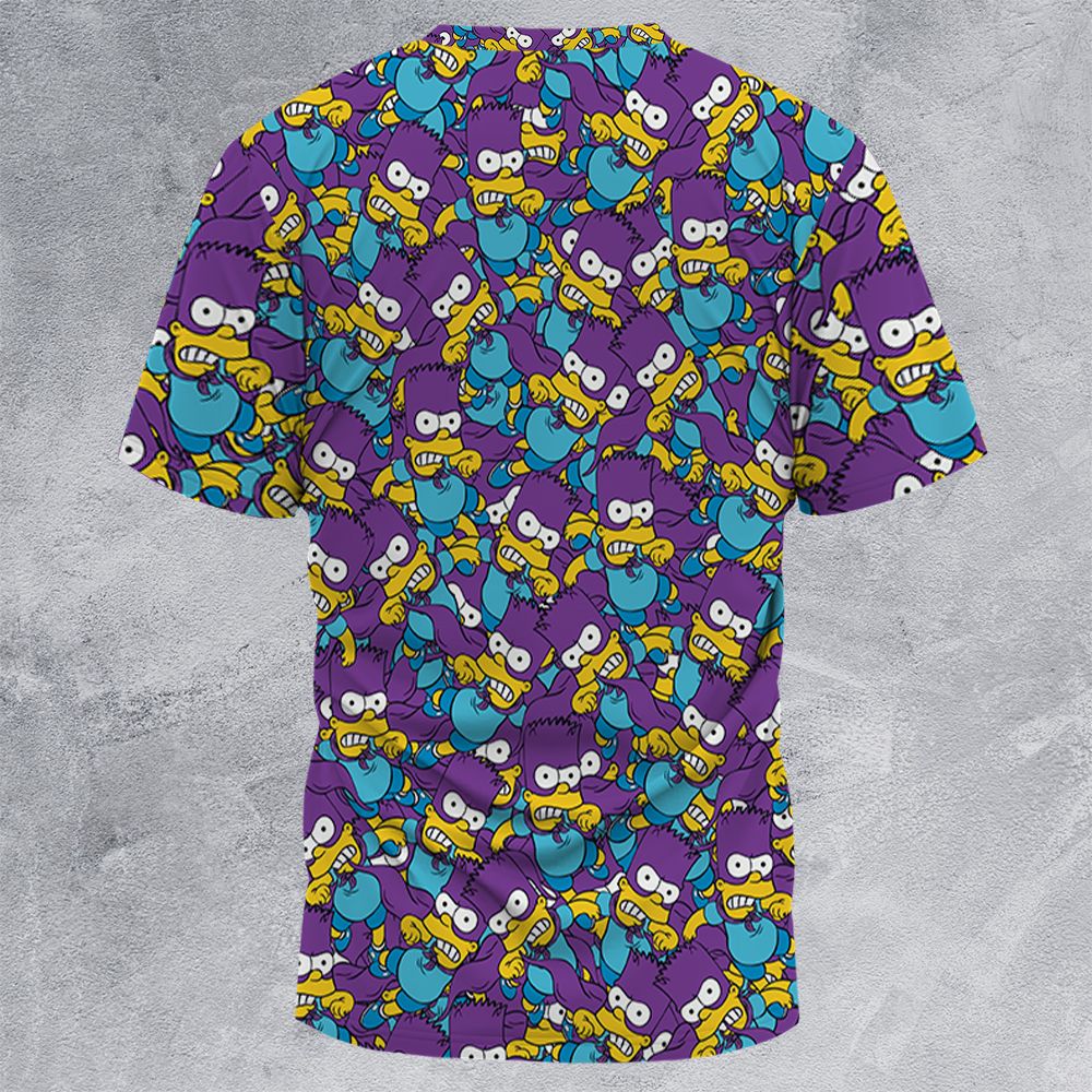 All-Over Print Unisex T-Shirt - 3VTACQRW - - 4