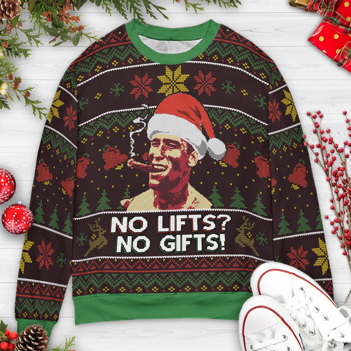 Ugly Christmas Sweatshirt - S7ZM4TAH