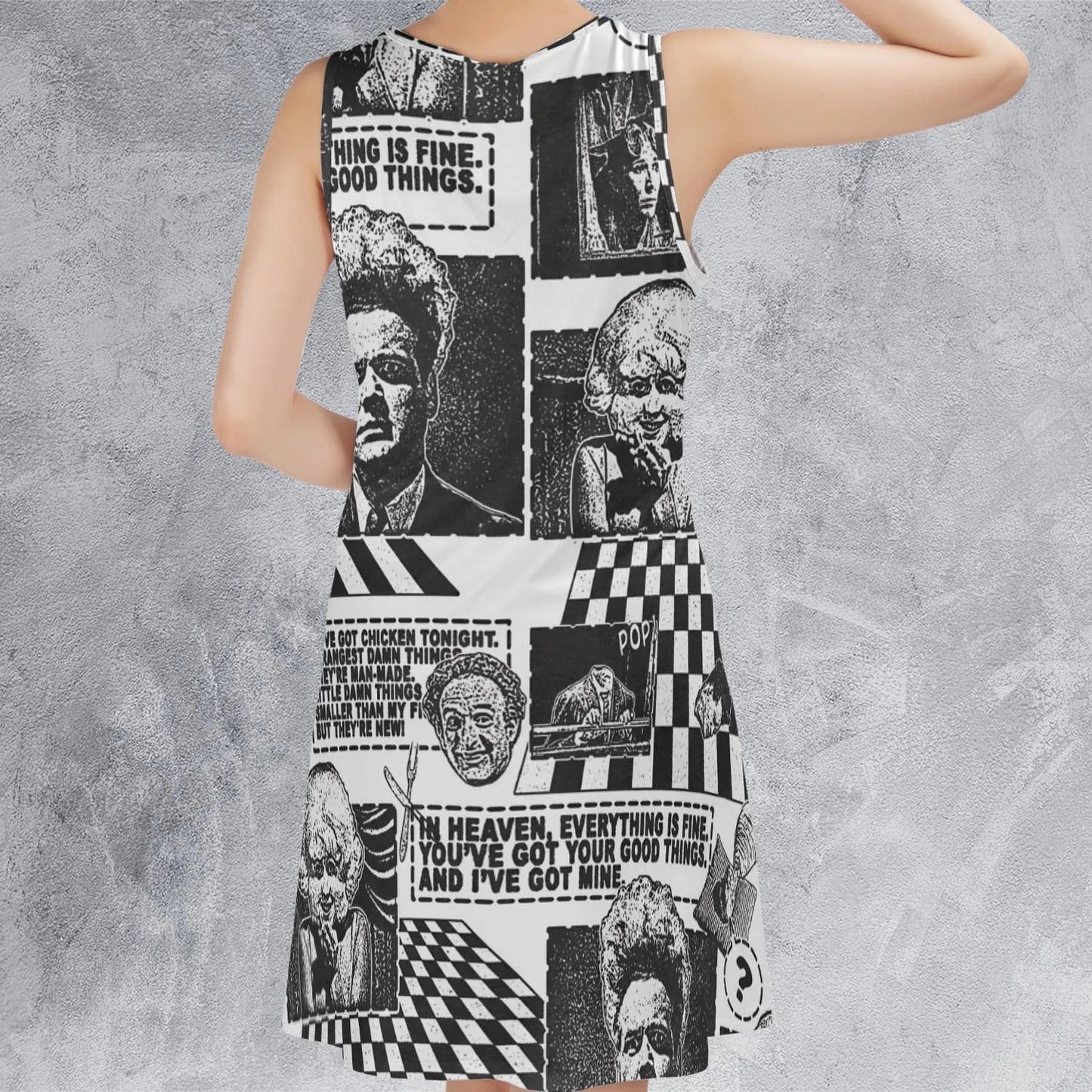 Casual Sleeveless Dress - Z2SSBRX7