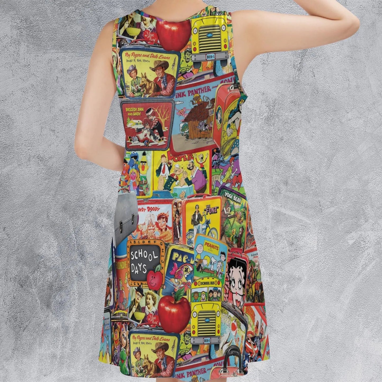 Casual Sleeveless Dress - 9TJHUCTJ