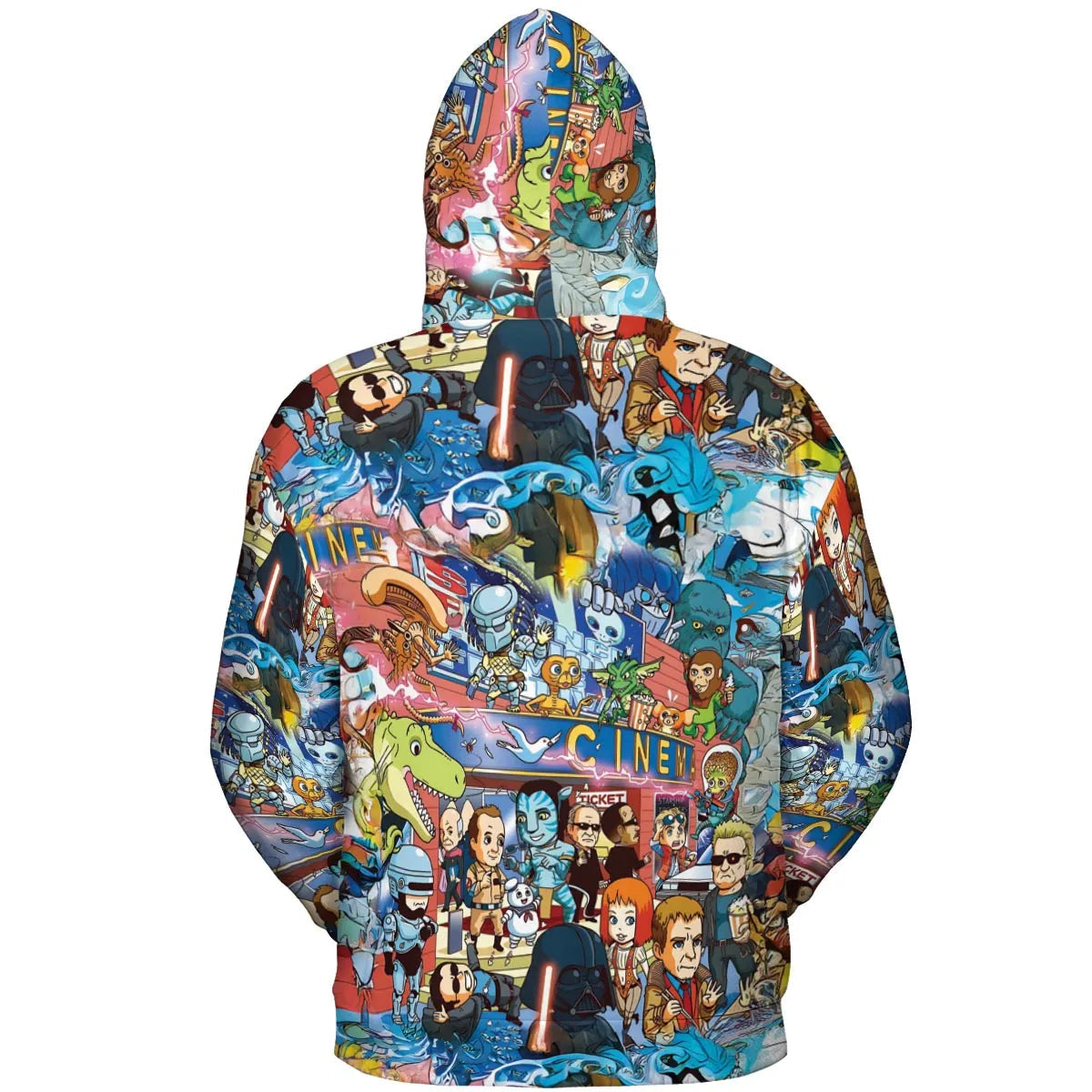 Full Print Hoodie - LEEXNBQJ