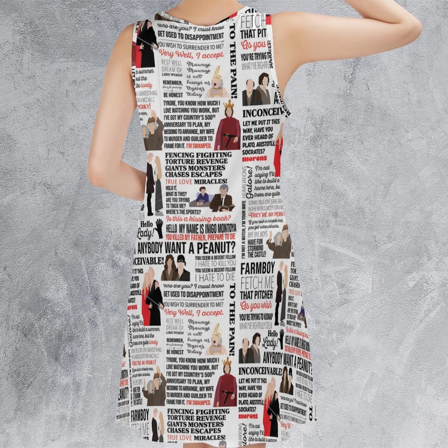 Casual Sleeveless Dress - XBUBDRSH