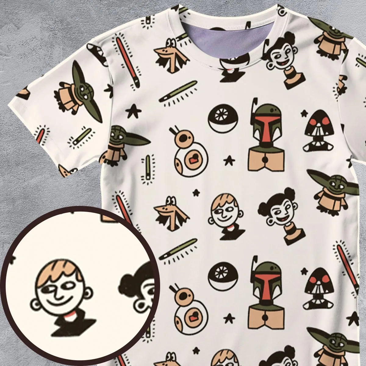 Full Print T-Shirt - GJ3SFWHY