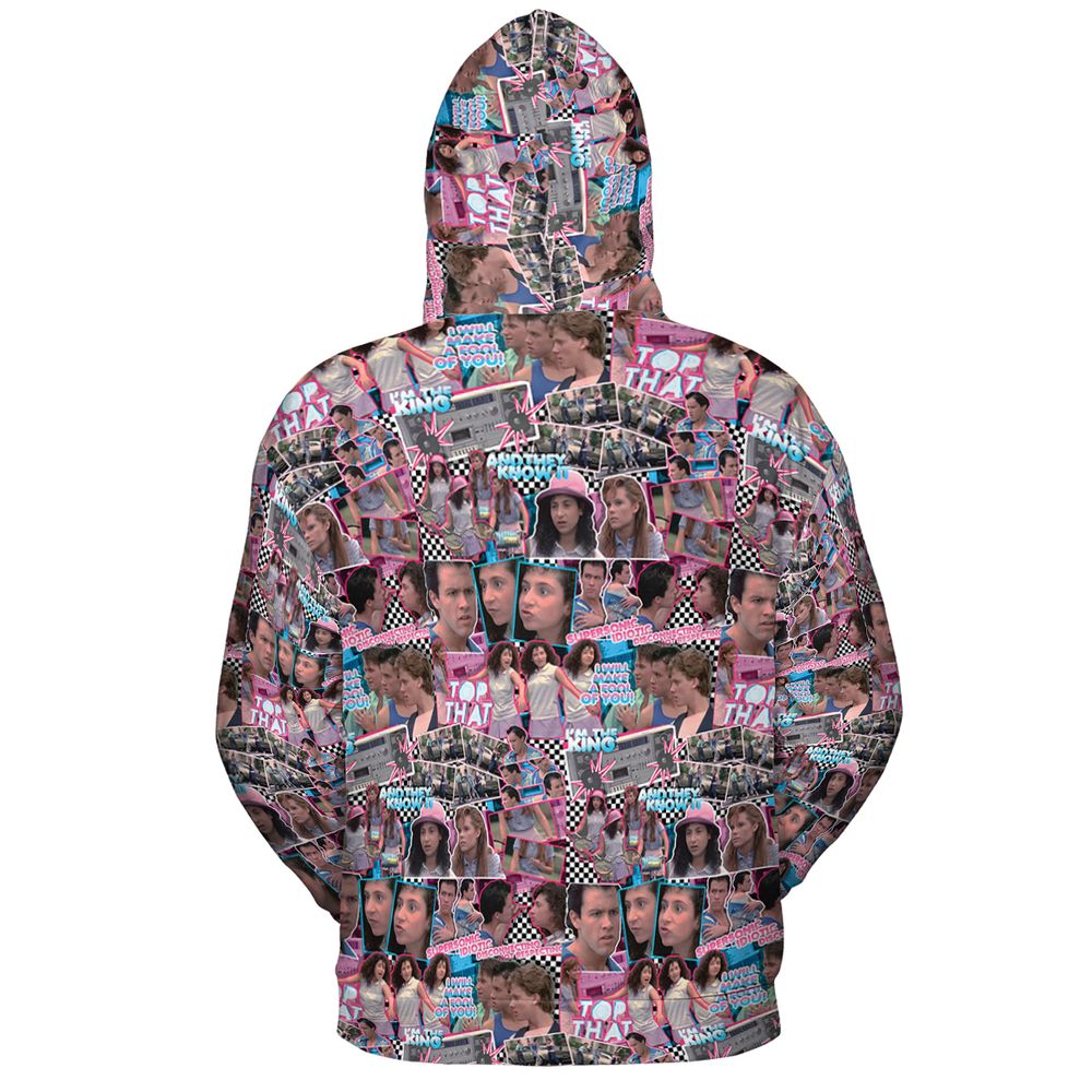 All-over Print Hoodie - LMP4S5VH - - 4