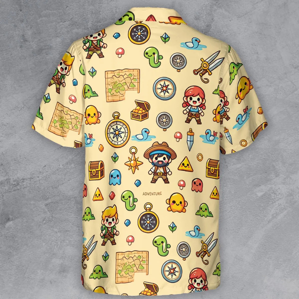 Short Sleeve Button Shirt - 2XEVDYTE