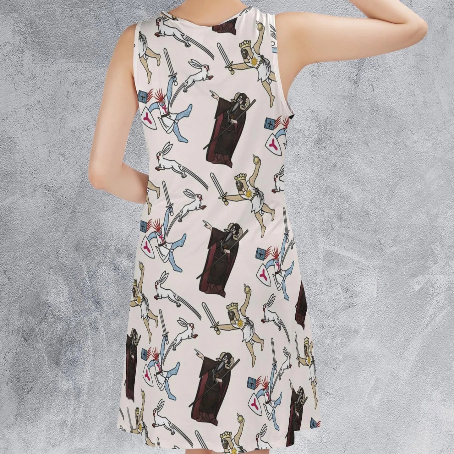 Casual Sleeveless Dress - TEK8MCPP