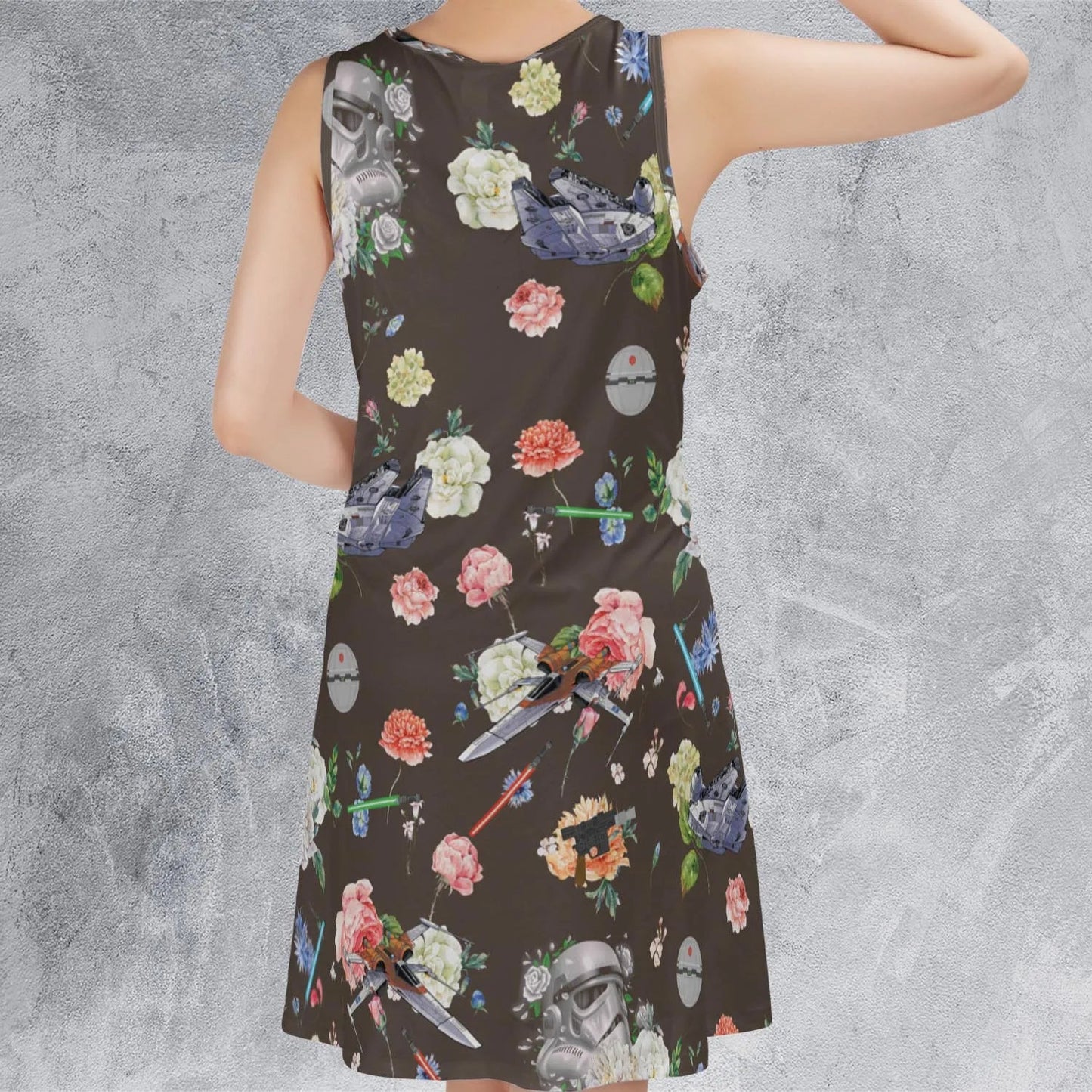 Casual Sleeveless Dress - 77LGQ7TM