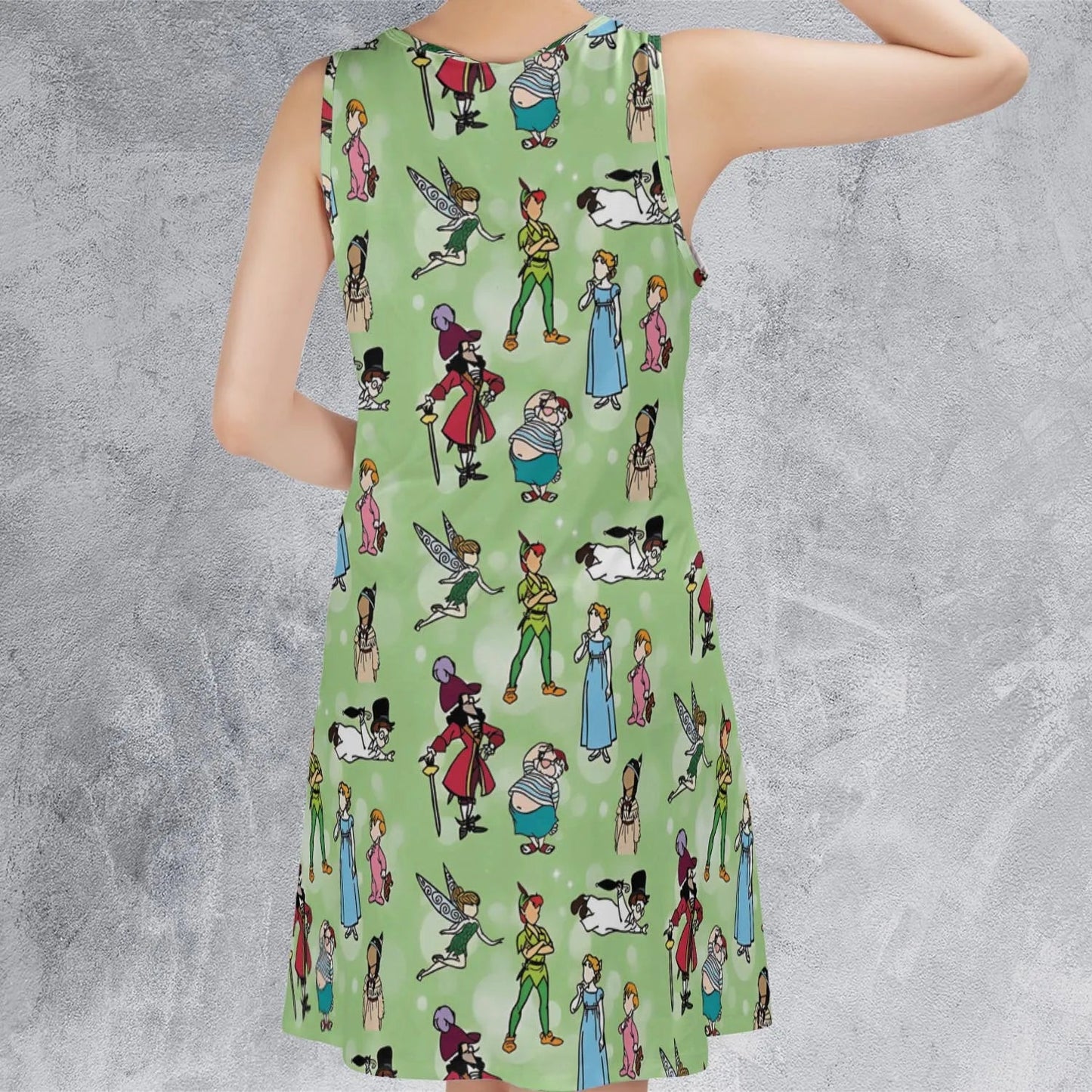 Casual Sleeveless Dress - ZMT3DZFK