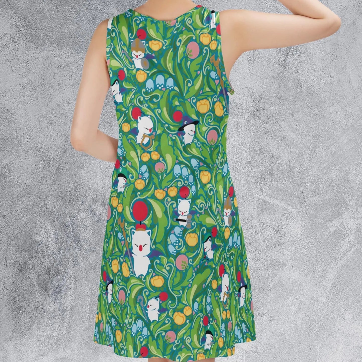 Casual Sleeveless Dress - VMBM421H