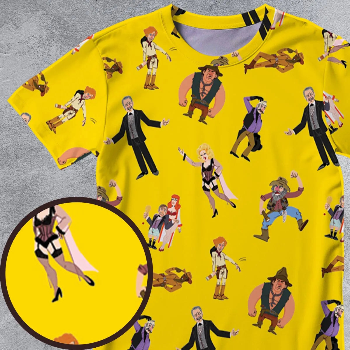 Full Print T-Shirt - QP5J3JGM