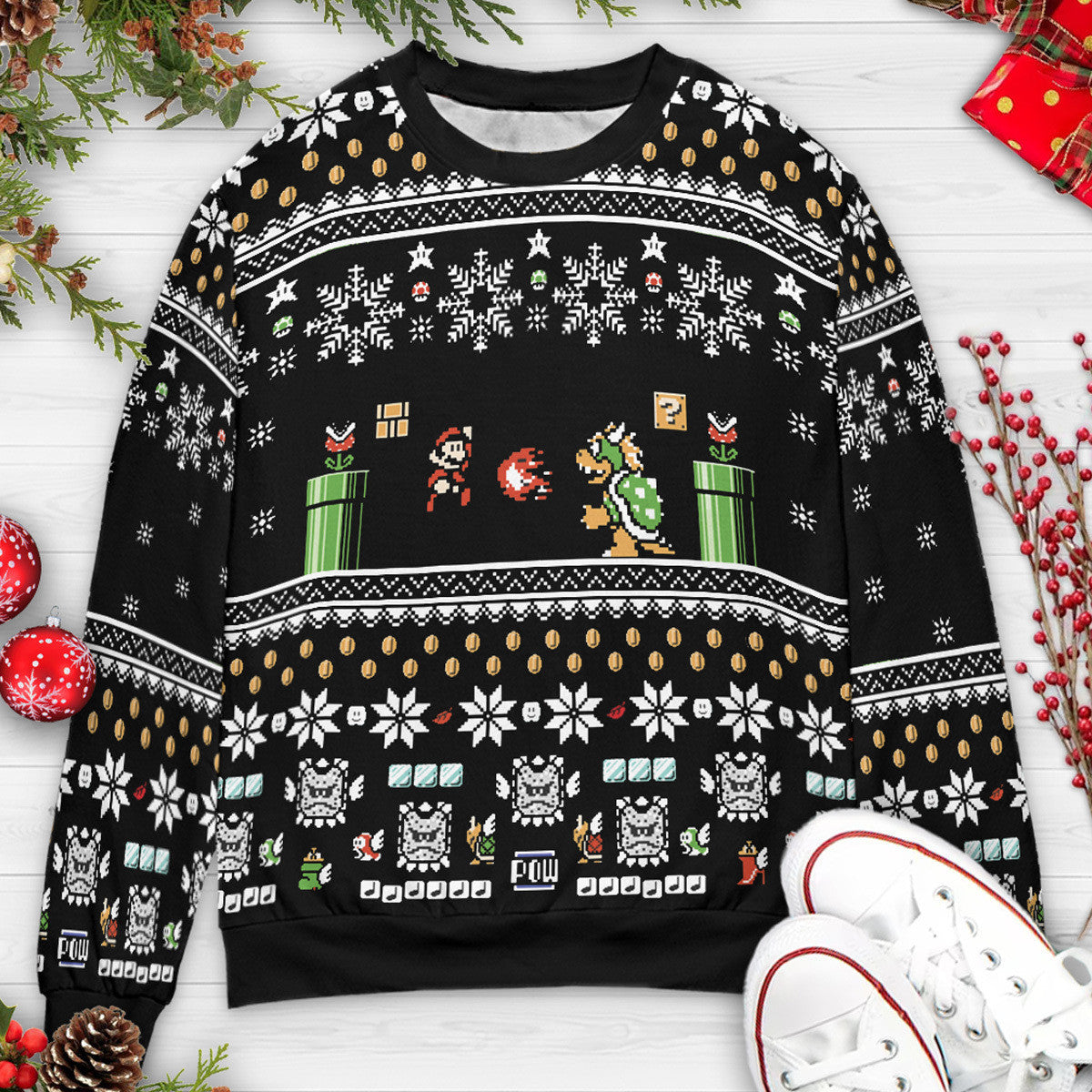 Ugly Christmas Sweatshirt - 5L3NJZVG