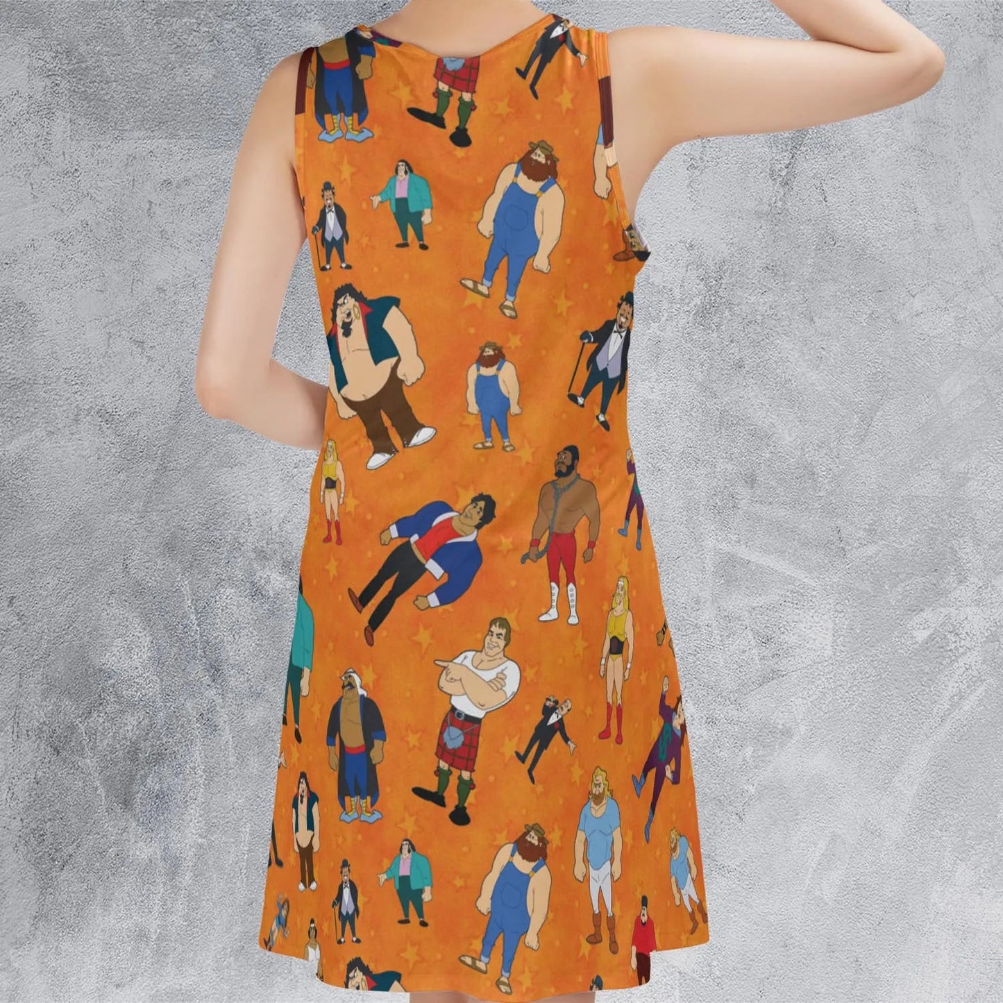 Casual Sleeveless Dress - VWRYLP8J