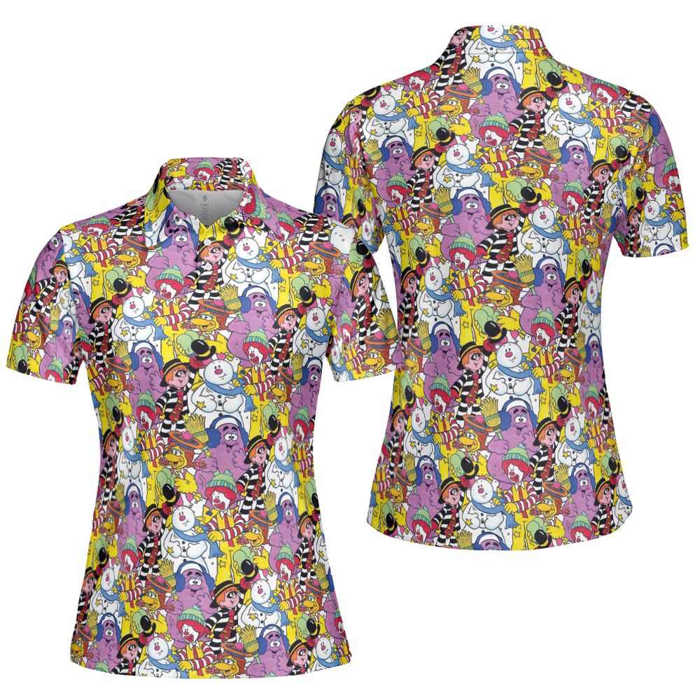 AOP Men/Women Polo Shirt - 1HJUWMLZ - - 5