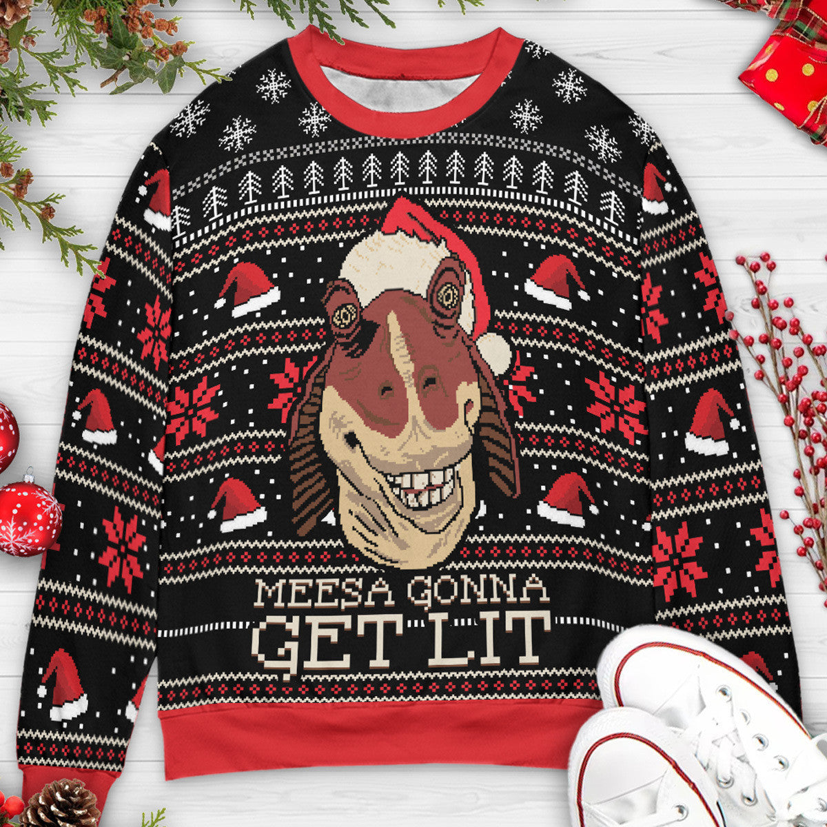 Ugly Christmas Sweatshirt - M5GA8WR1