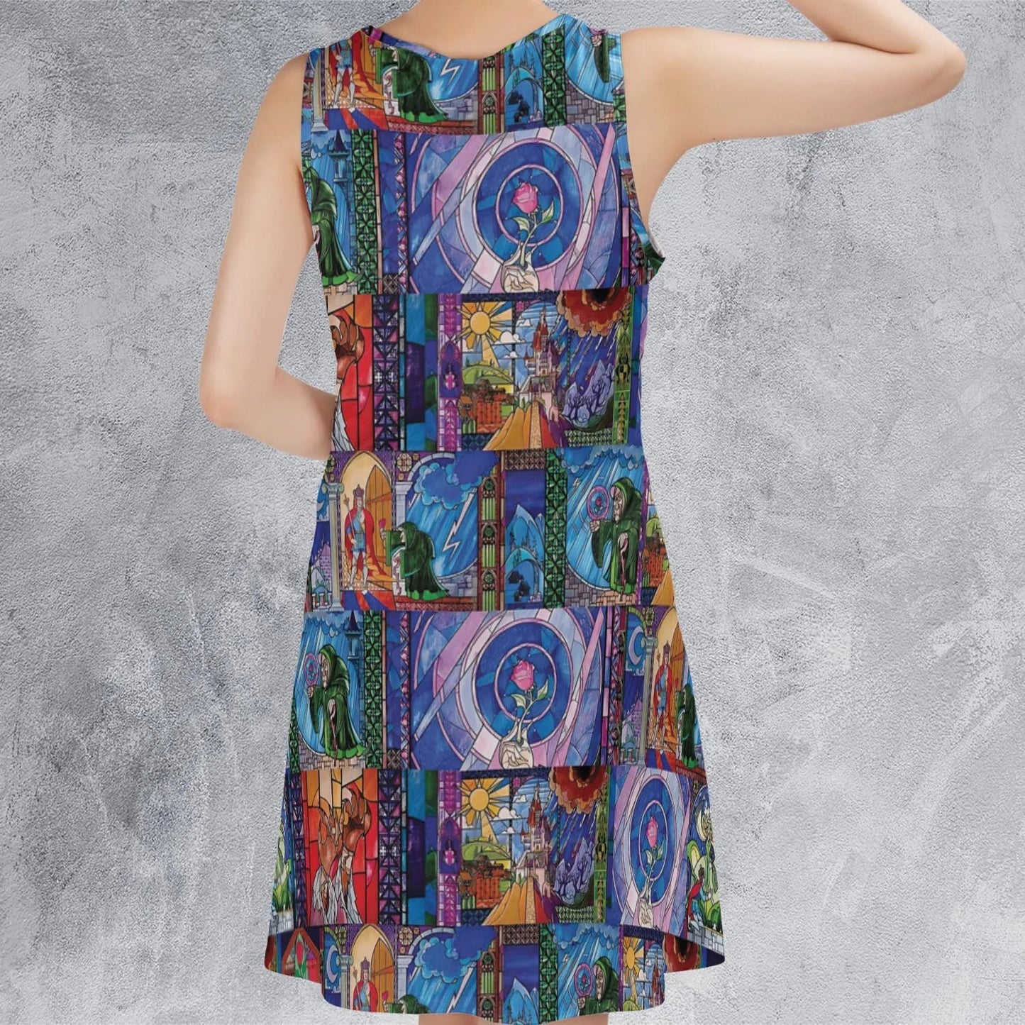 Casual Sleeveless Dress - DR4VRLJE