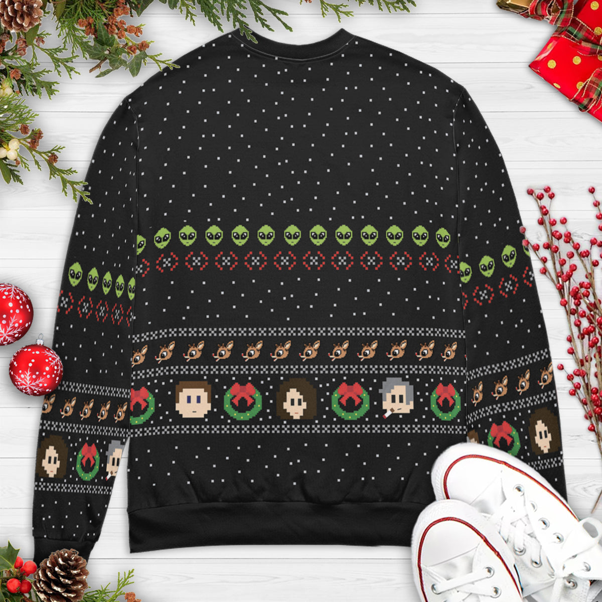 Ugly Christmas Sweatshirt - N2M6W9P3