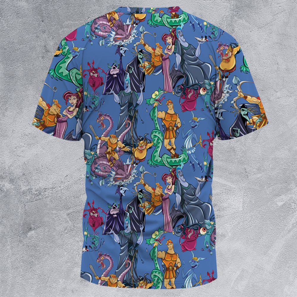 All-Over Print Unisex T-Shirt - V11HP9WA - - 4