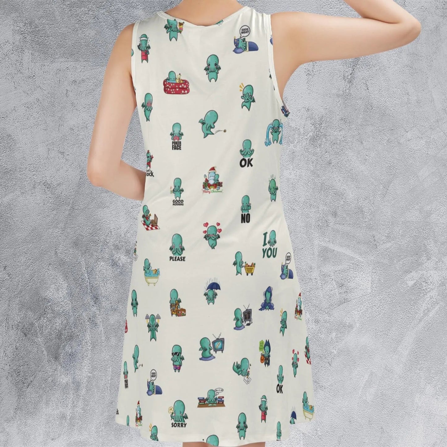Casual Sleeveless Dress - Q9ZQ8ULP