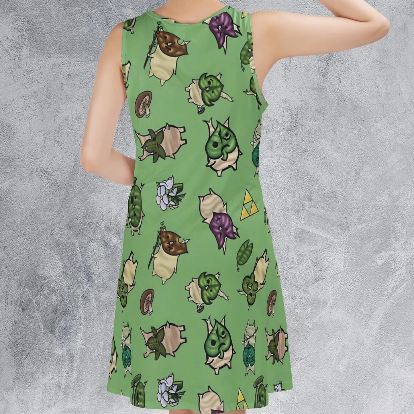 Casual Sleeveless Dress - ASC9V92C