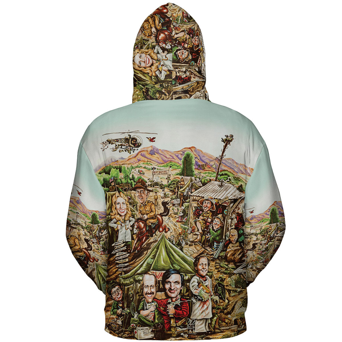 Full Print Hoodie - 9XGF5D4T
